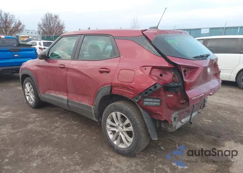 2021 Chevrolet Trailblazer Fwd Ls from USA, damaged, VIN KL79MMS25MB075267